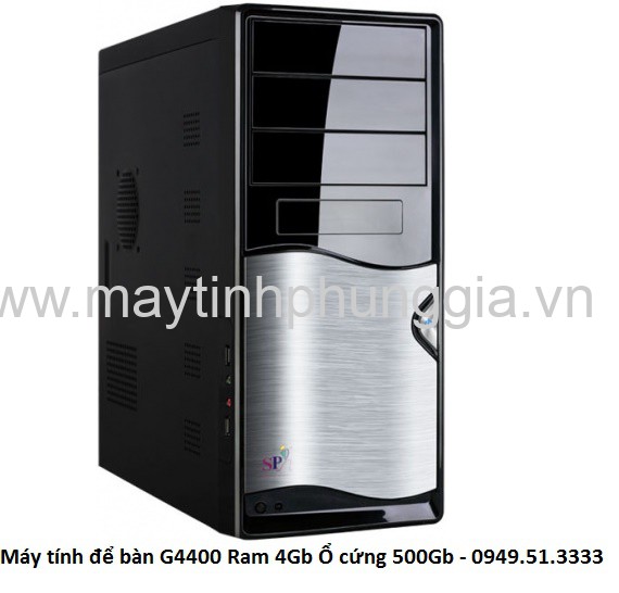 Máy tính để bàn G4400 Ram 4Gb Ổ cứng 500Gb
