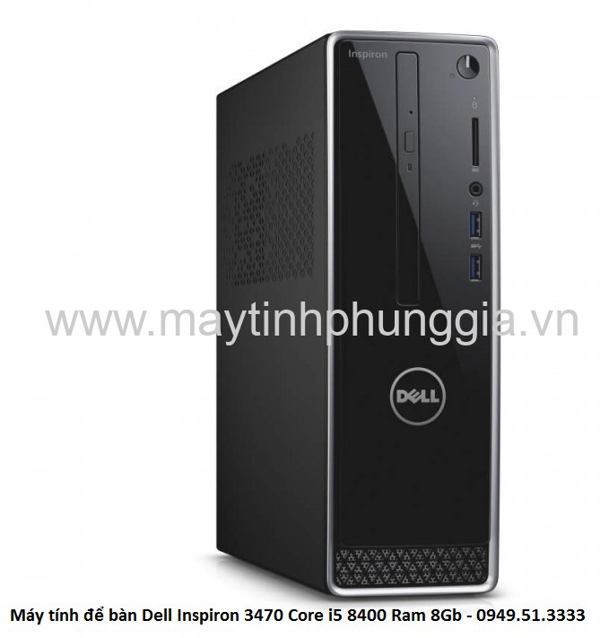 Máy tính để bàn Dell Inspiron 3470 Core i5 8400 Ram 8Gb