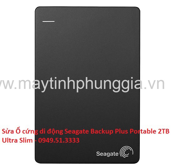 Sửa Ổ cứng di động Seagate Backup Plus Portable 2TB Ultra Slim