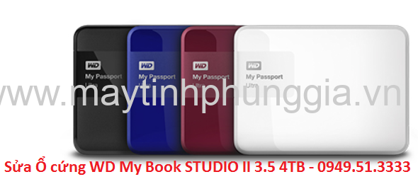 Sửa Ổ cứng di động WD My Book STUDIO II 3.5 4TB