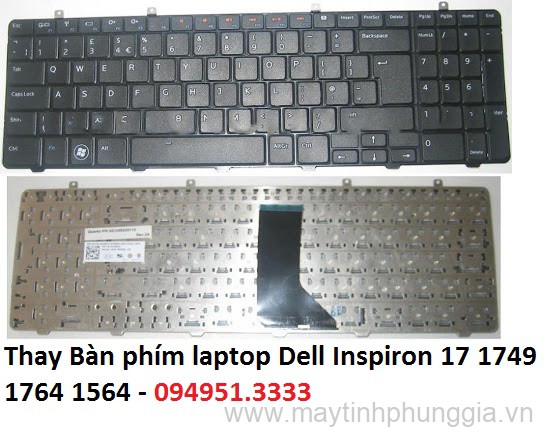 Thay Bàn phím laptop Dell Inspiron 17 1749 1764 1564 Keyboard