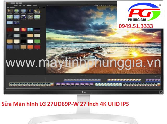 Sửa Màn hình LG 27UD69P-W 27 Inch 4K UHD IPS