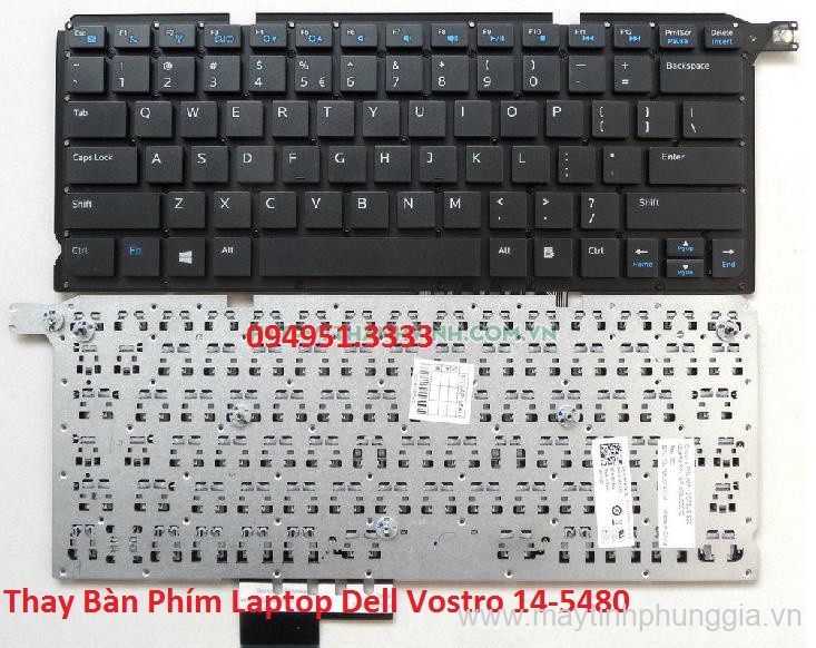 Thay Bàn Phím Laptop Dell Vostro 14-5480, 5480, 5480A, V5480