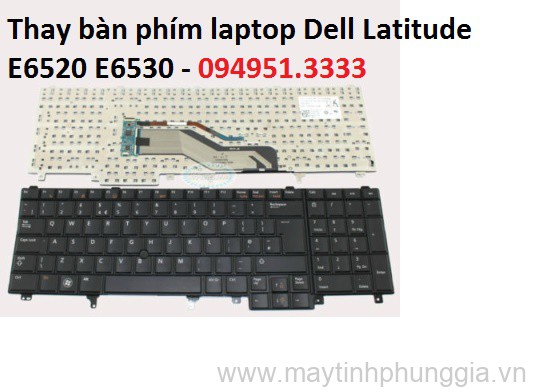 Thay Bàn phím laptop Dell Latitude E6520 E6530