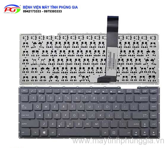 Thay Bàn phím laptop Asus N46V N46VM N46VZ N46VJ N46VB N46J N46JV