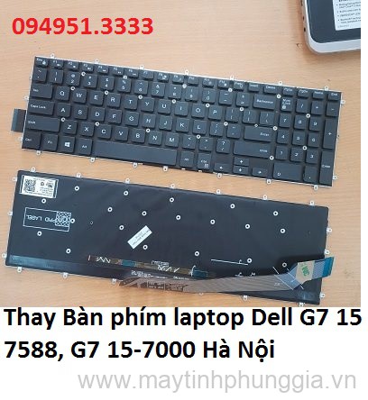 Thay Bàn phím laptop Dell G7 15 7588, G7 15-7000