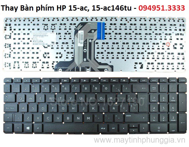 Thay Bàn phím Laptop HP 15-ac, 15-ac146tu, 15-ac145tu