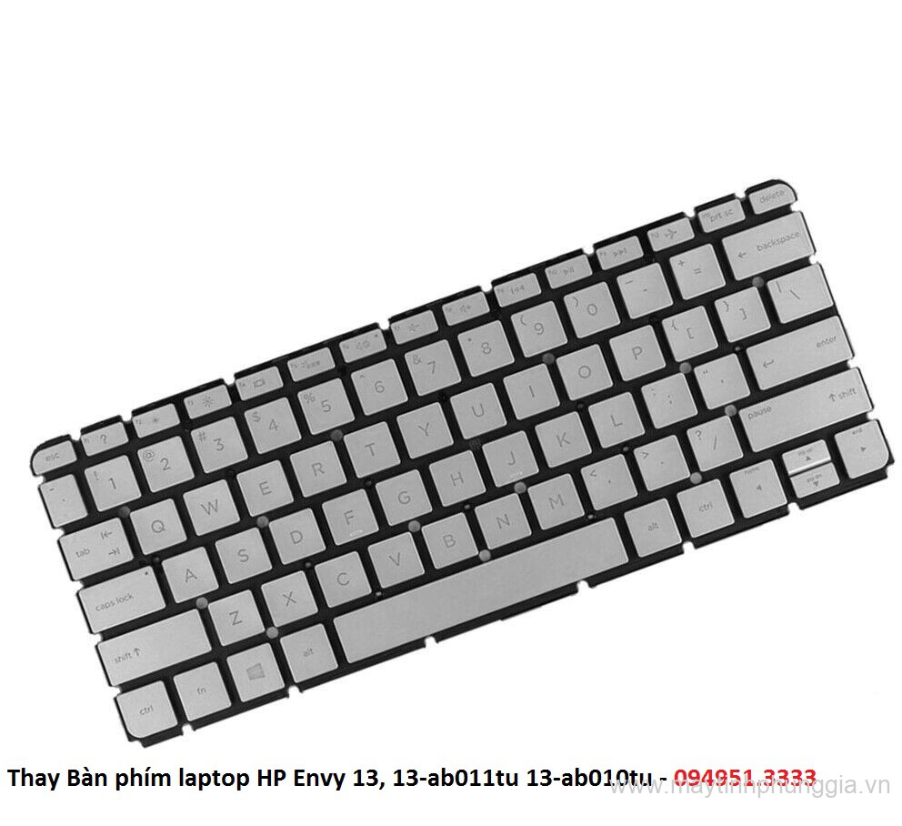 Thay Bàn phím laptop HP Envy 13, 13-ab011tu 13-ab010tu