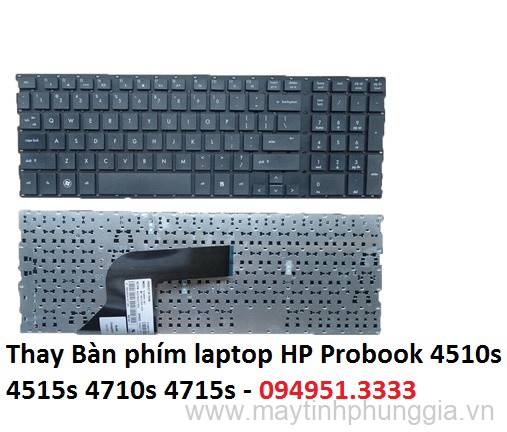 Thay Bàn phím laptop HP Probook 4510s 4515s 4710s 4715s