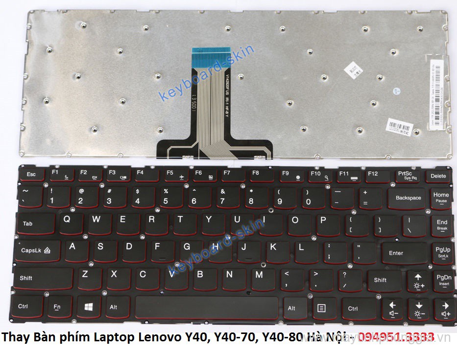 Thay Bàn phím Laptop Lenovo Y40, Y40-70, Y40-80