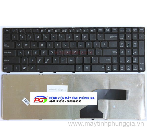 Thay Bàn phím laptop Asus X52F X52J X52D X52N X52S X52B