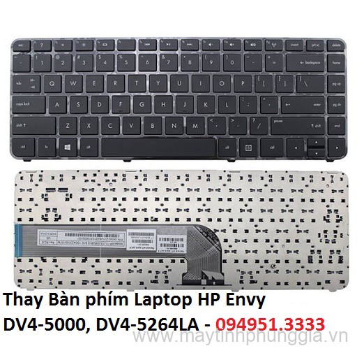 Thay Bàn phím Laptop HP Envy DV4-5000, DV4-5264LA