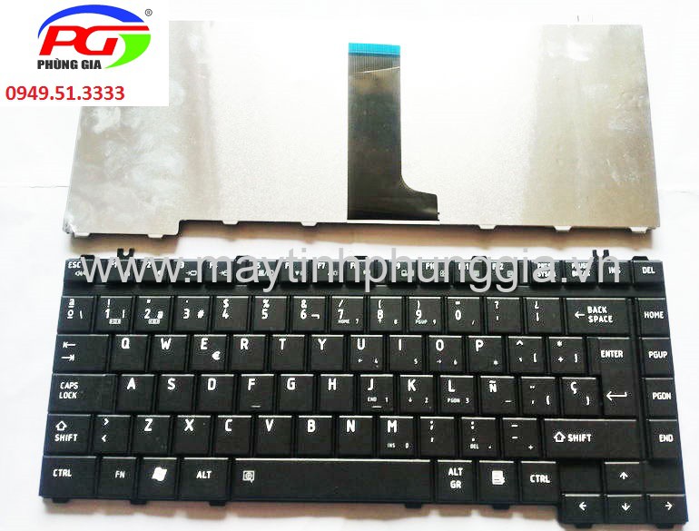 Thay Bàn phím Laptop Toshiba Satellite M500, M505