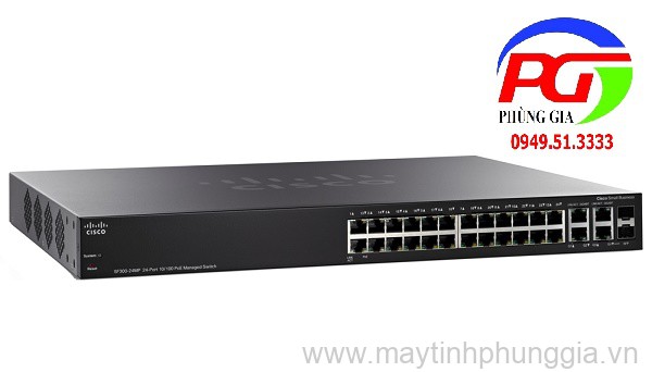 Địa chỉ sửa Cisco SF300-24MP-K9-EU Hoàng Mai Hà Nội