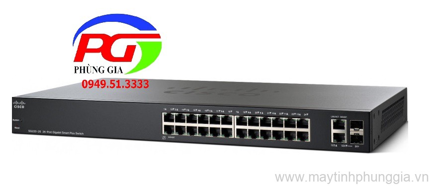 Địa chỉ chuyên nghiệp sửa Cisco SG220-26-K9-EU giá sinh viên