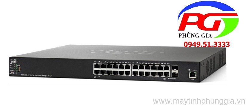 Địa chỉ sửa Cisco SG350X-24P-K9-AU bảo hành 1 năm