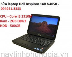 Sửa laptop Dell Inspiron 14R N4050, Ổ cứng 500GB
