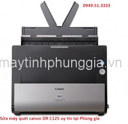 Sửa máy quét canon DR C125