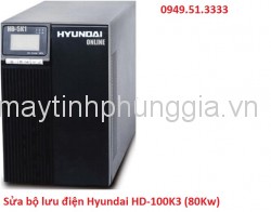 Sửa bộ lưu điện Hyundai HD-100K3 (80Kw)