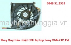 Quạt tản nhiệt laptop Sony VGN-CR115E