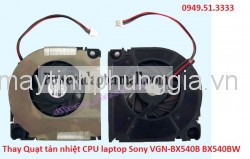 Quạt tản nhiệt laptop Sony VGN-BX540B BX540BW