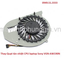 Thay Quạt tản nhiệt laptop Sony VGN-AW190N