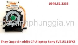 Quạt tản nhiệt laptop Sony SVE15115FXS