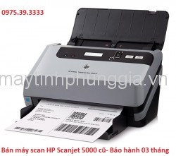 Bán máy scan HP Scanjet 5000 cũ