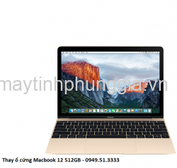 Thay ổ cứng Macbook 12 512GB