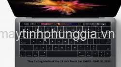 Thay ổ cứng Macbook Pro 13 inch Touch Bar 256GB