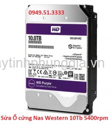 Sửa Ổ cứng Nas Western 10Tb 5400rpm 256Mb