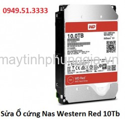 Sửa Ổ cứng Nas Western Red 10Tb 5400rpm 256Mb