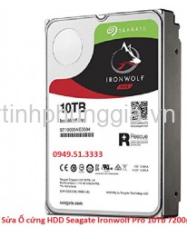 Chuyên Sửa Ổ cứng HDD Seagate Ironwolf Pro 10Tb 7200rpm