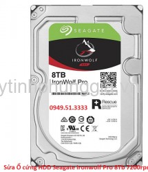 Dịch Vụ Sửa Ổ cứng HDD Seagate Ironwolf Pro 8Tb 7200rpm