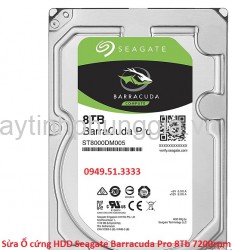 Sửa Ổ cứng HDD Seagate Barracuda Pro 8Tb 7200rpm