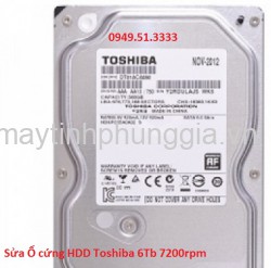 Sửa Ổ cứng HDD Toshiba 6Tb 7200rpm