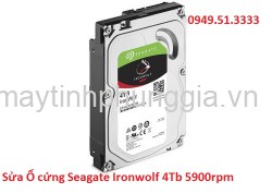 Sửa Ổ cứng Seagate Ironwolf 4Tb 5900rpm