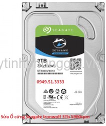 Sửa Ổ cứng Seagate Ironwolf 3Tb 5900rpm