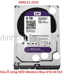 Sửa Ổ cứng HDD Western Blue 6Tb SATA3 5400rpm