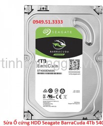 Sửa Ổ cứng HDD Seagate BarraCuda 4Tb 5400Rpm 256Mb SATA3