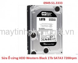 Sửa Ổ cứng HDD Western Black 1Tb SATA3 7200rpm
