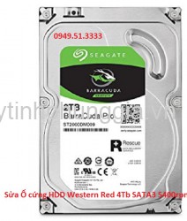 Sửa Ổ cứng HDD Western Red 4Tb SATA3 5400rpm
