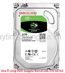 Sửa Ổ cứng HDD Seagate BarraCuda 3Tb SATA3 5400rpm 256Mb