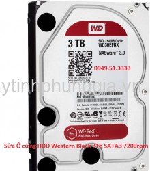 Sửa Ổ cứng HDD Western Black 3Tb SATA3 7200rpm