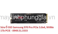 Sửa Ổ SSD Samsung 970 Pro PCIe 3.0x4, NVMe 1Tb PCIE