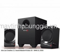 Sửa Loa Creative 2.1 Sound BlasterX Kratos S5