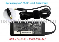 Bán Sạc Laptop HP 18.5V 3.5A Chân Vàng