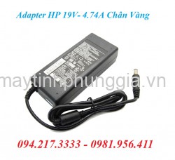 Bán Sạc Adapter Laptop HP 19V 4.74A chân vàng