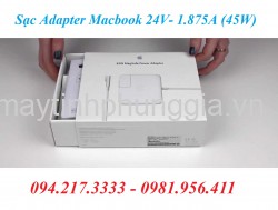 Sạc Adapter Macbook  24V- 1.875A (45W)