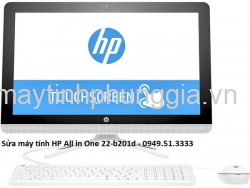 Sửa máy tính HP All in One 22-b201d